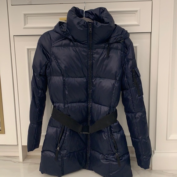 Sam 3nyc Blue Puffer Jacket 